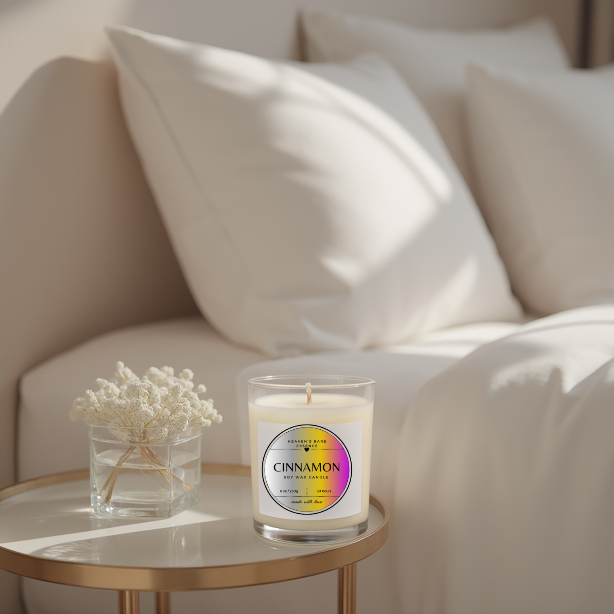 Mango Scent Soy Candle