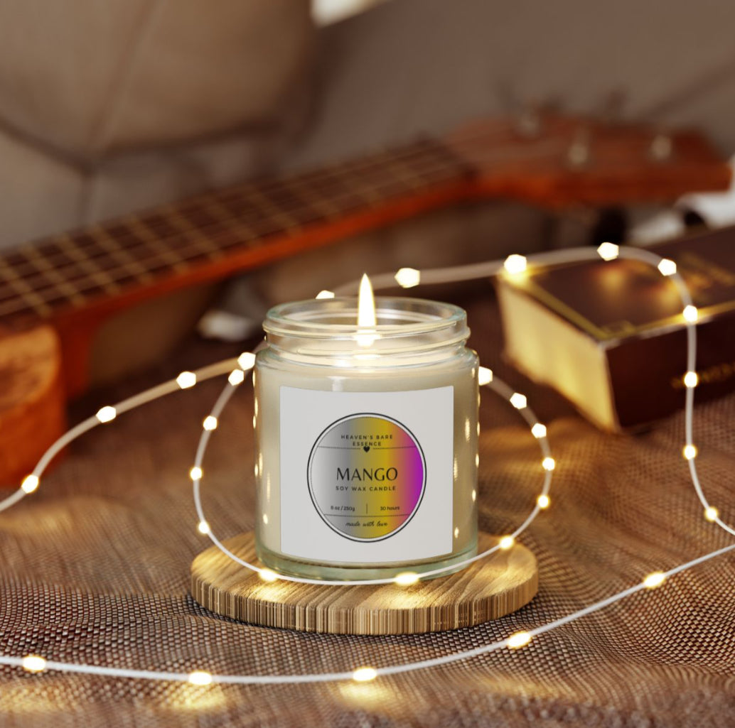 Mango Scent Soy Candle