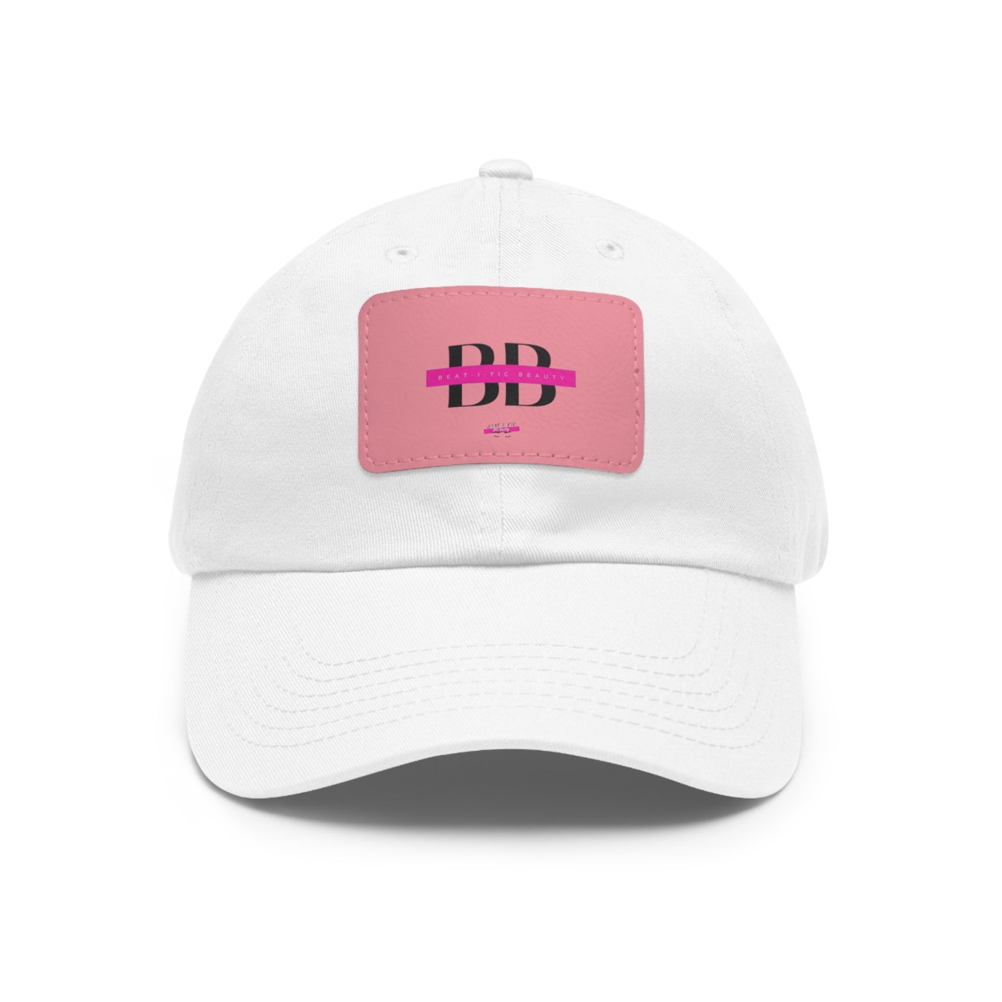 Beat-i-fic Beauty Logo  with Leather Patch (Rectangle)